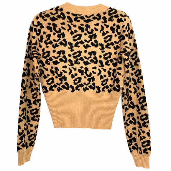 ♦️SOLD♦️NWT NBD Kendra Sweater in Leopard - Picture 5 of 8